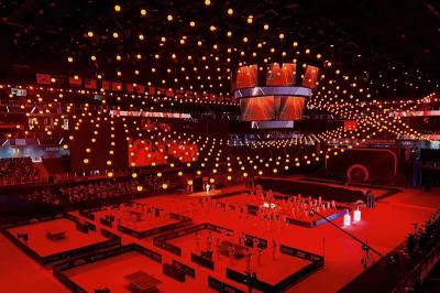 2022年世乒赛开幕式，项目地址：高新区体育中心